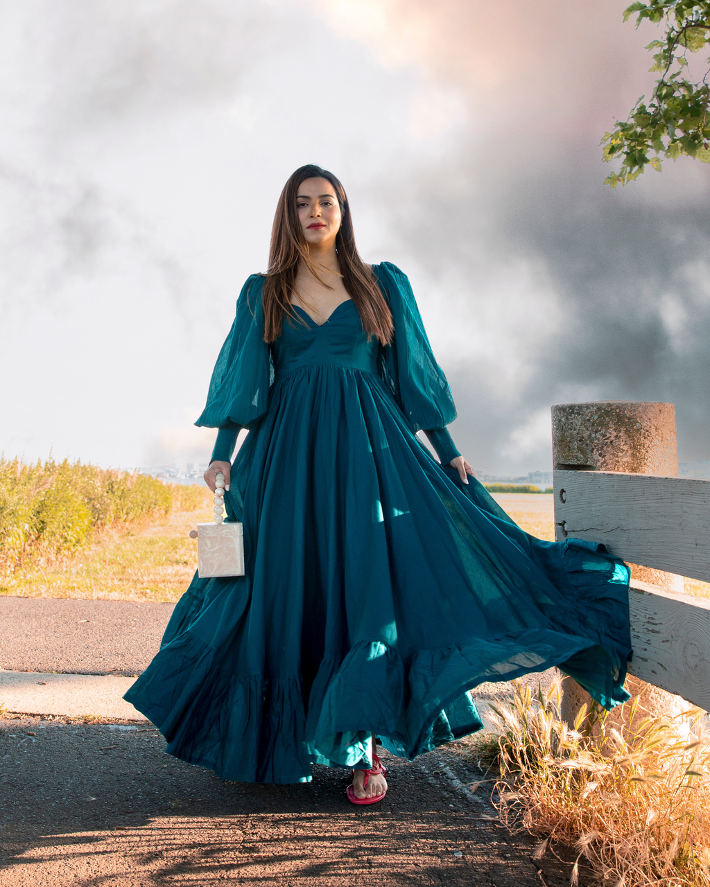 Chelsea Tier Cotton Dress