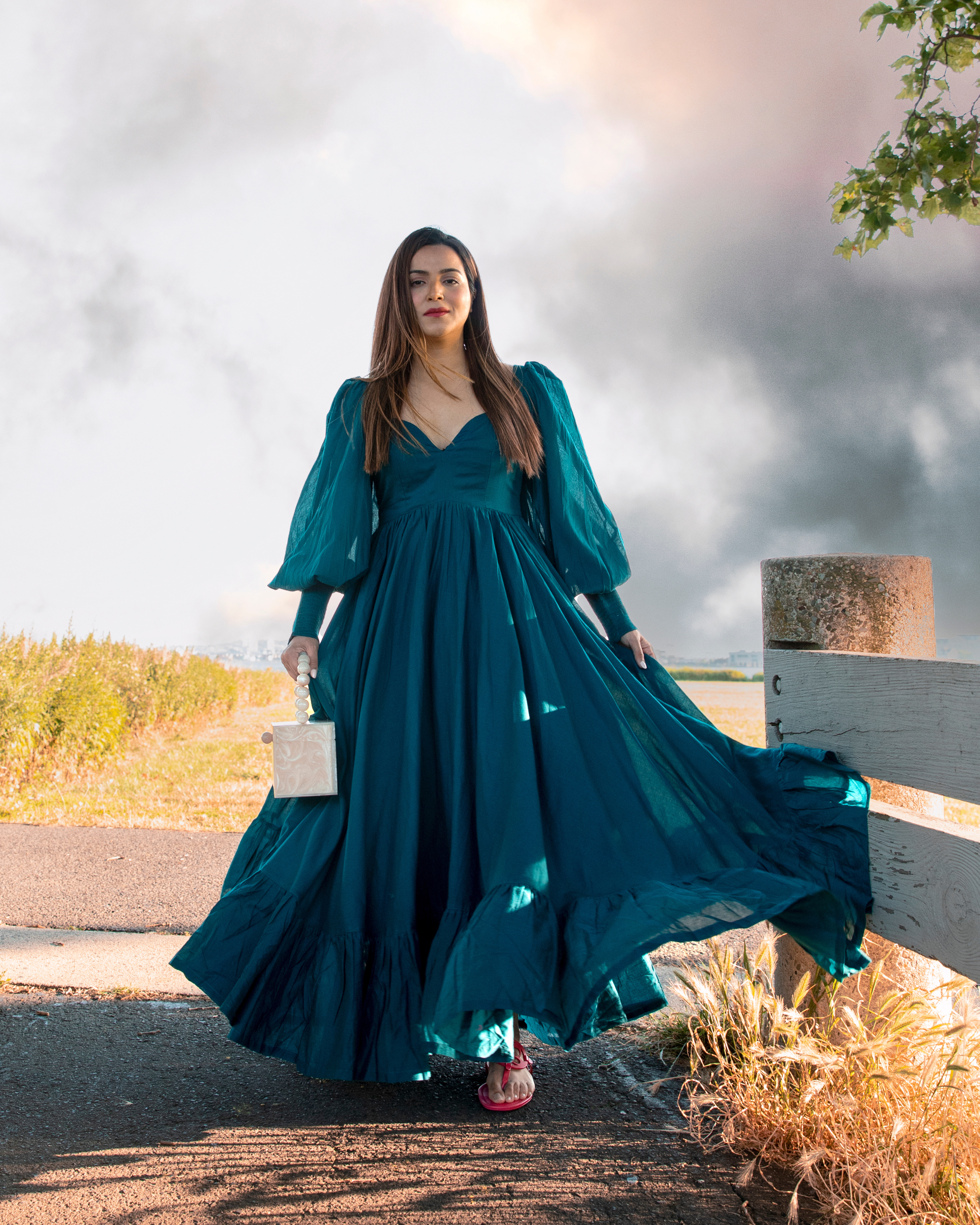 Chelsea Tier Cotton Dress