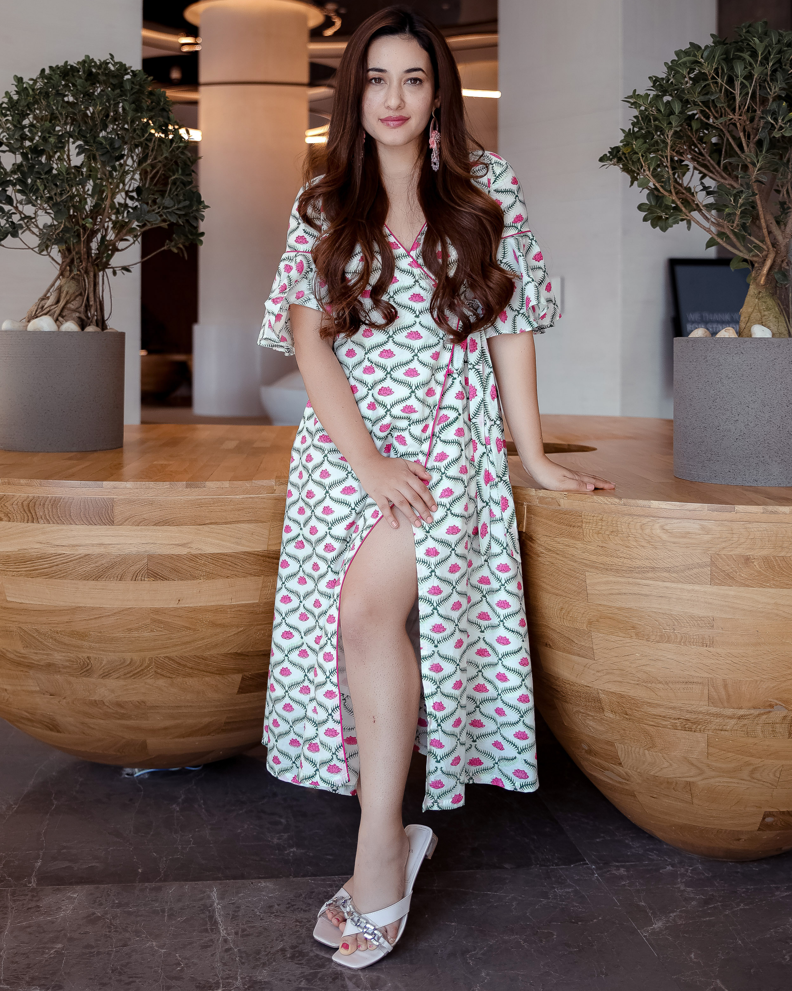Apple Blossom Cotton Dress