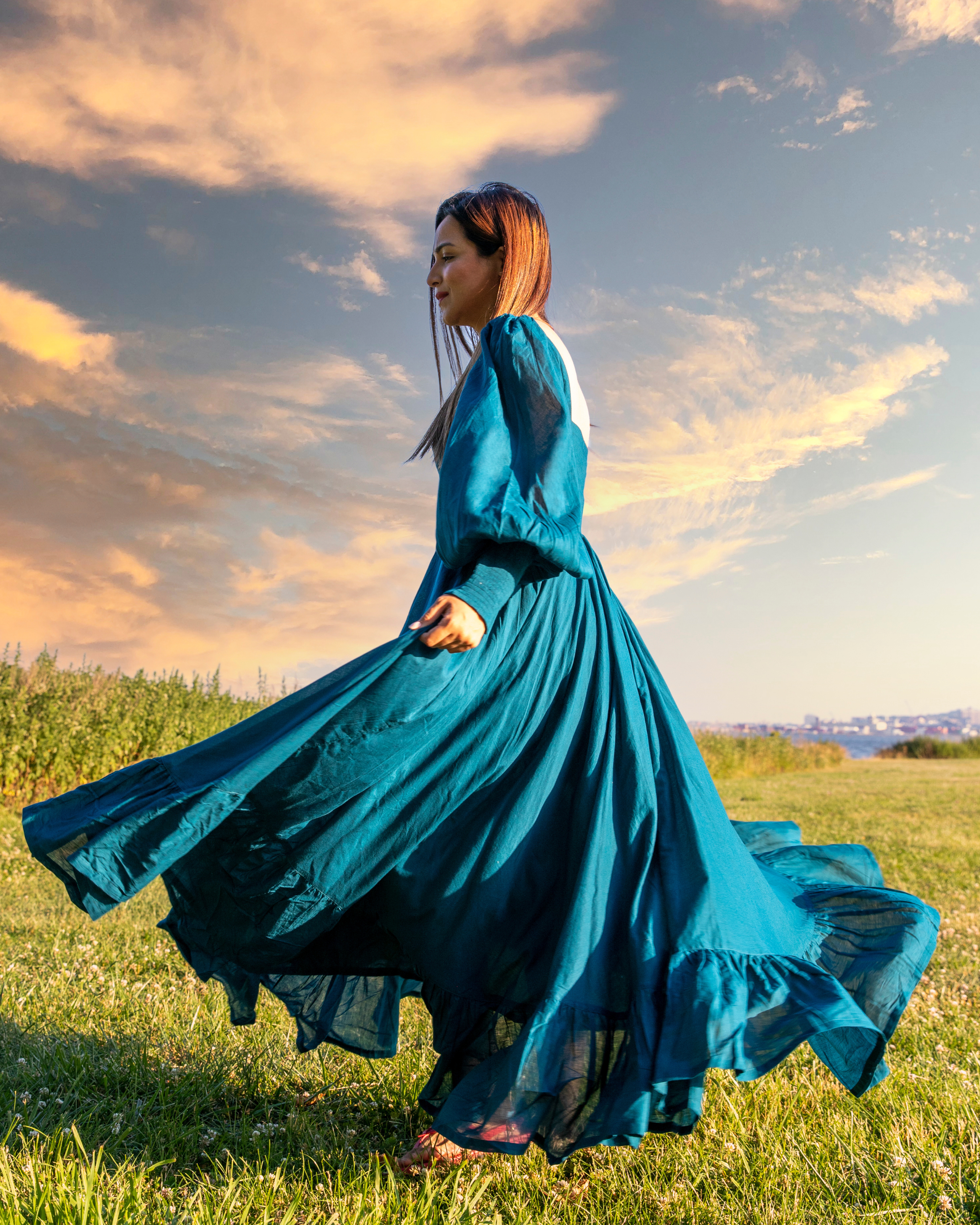 Chelsea Tier Cotton Dress