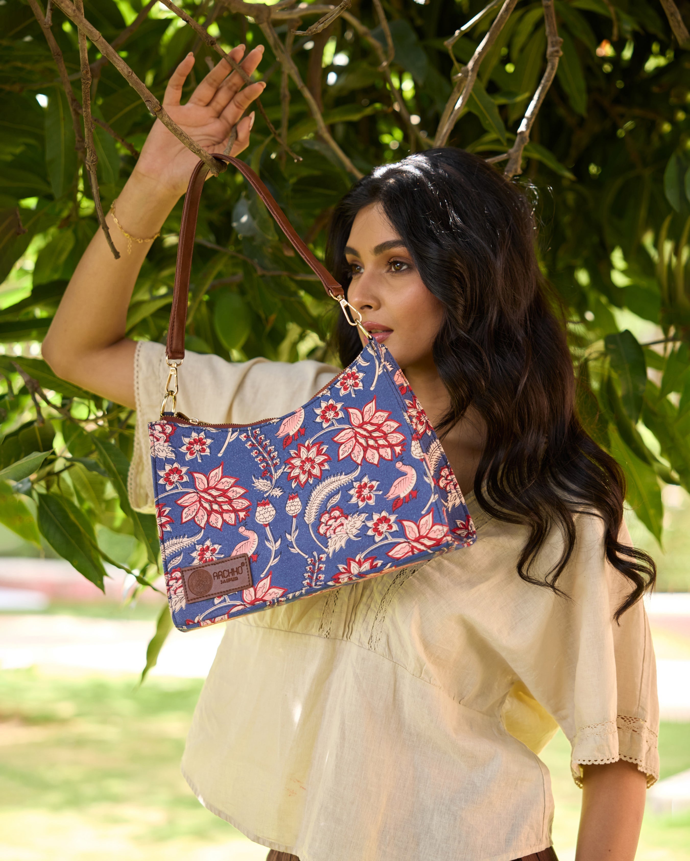 Ivy Blue Baguette Bag