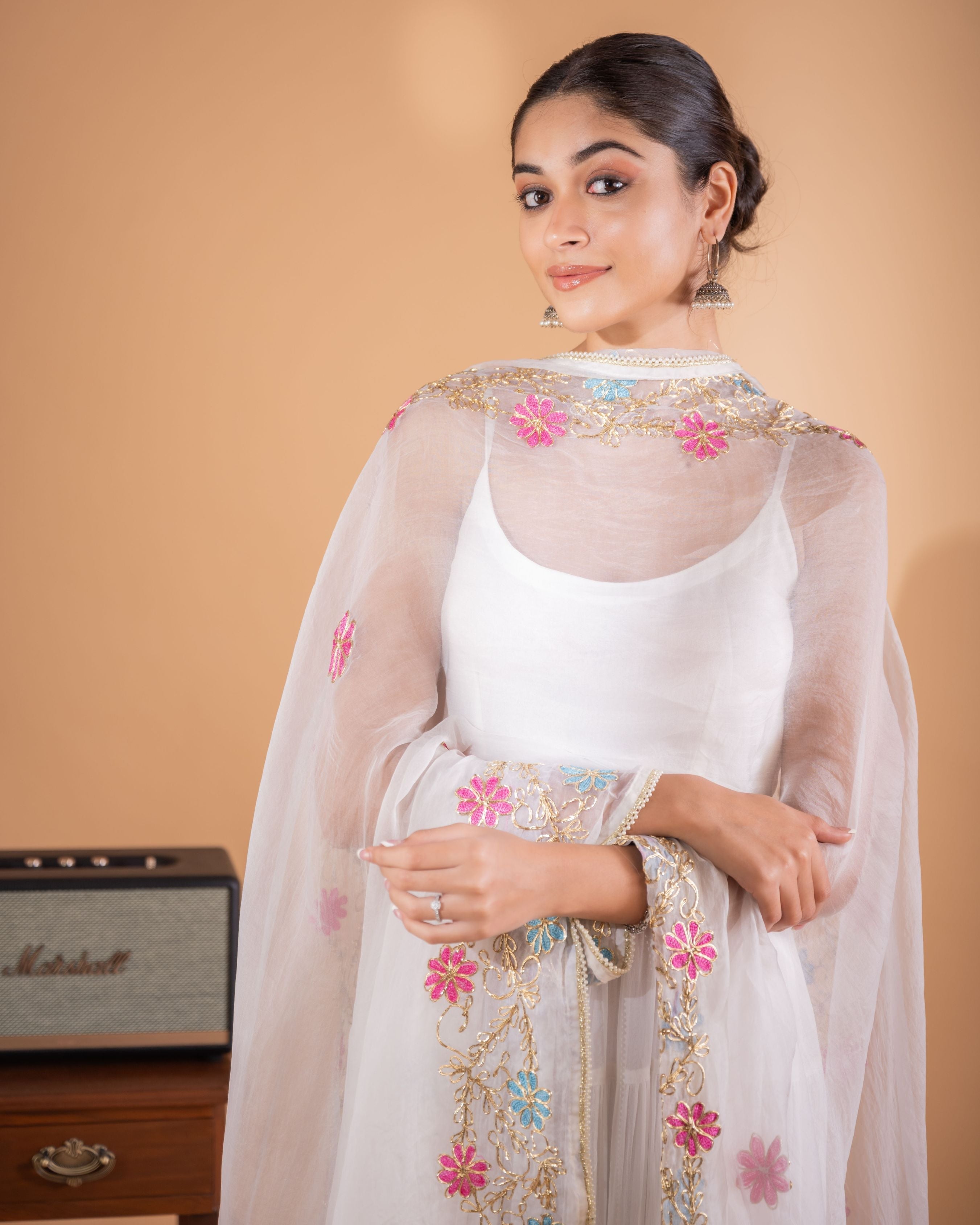 Swedha Gotapatti Goergette Suit Set