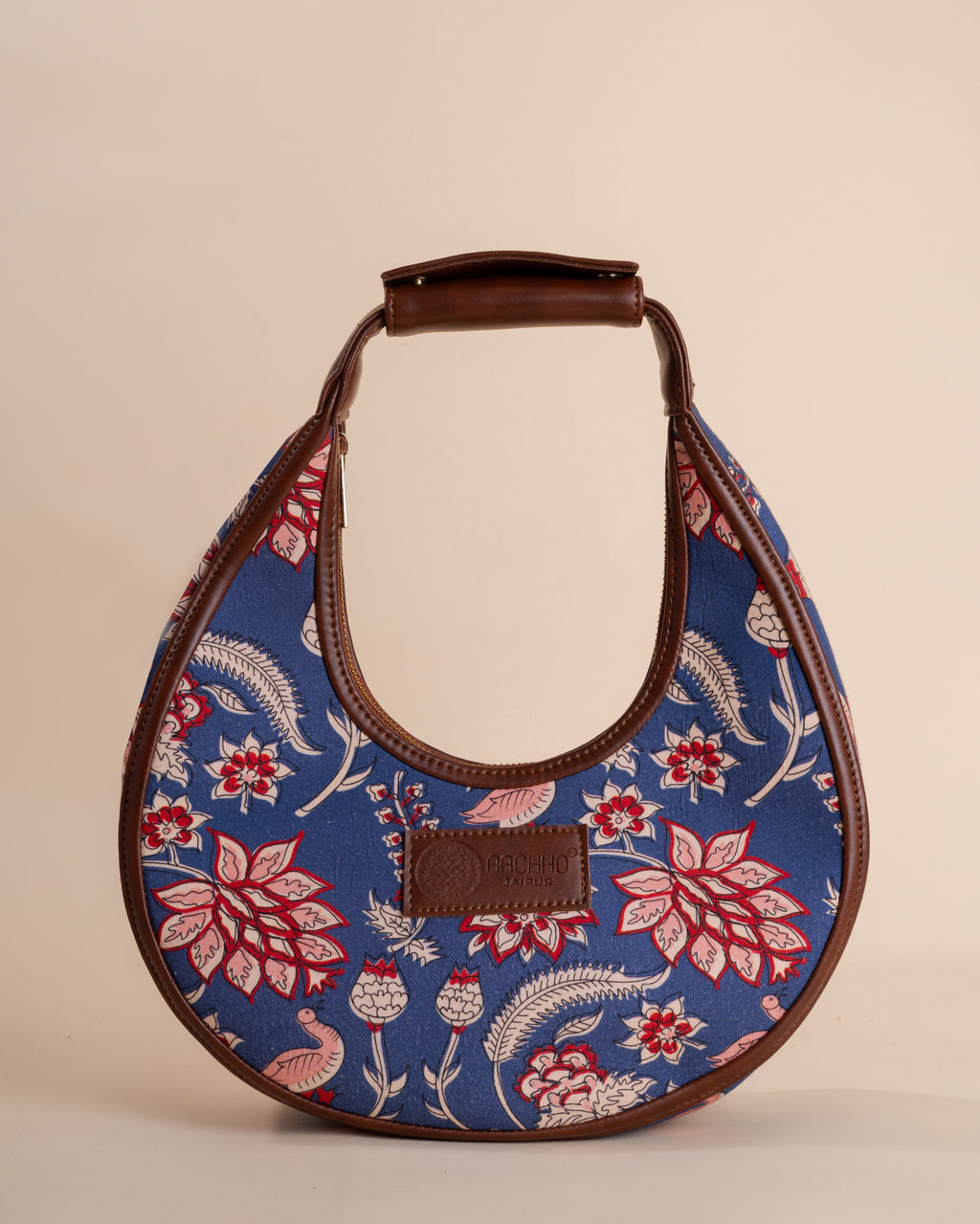 Bluebell Bloom Half Moon Bag