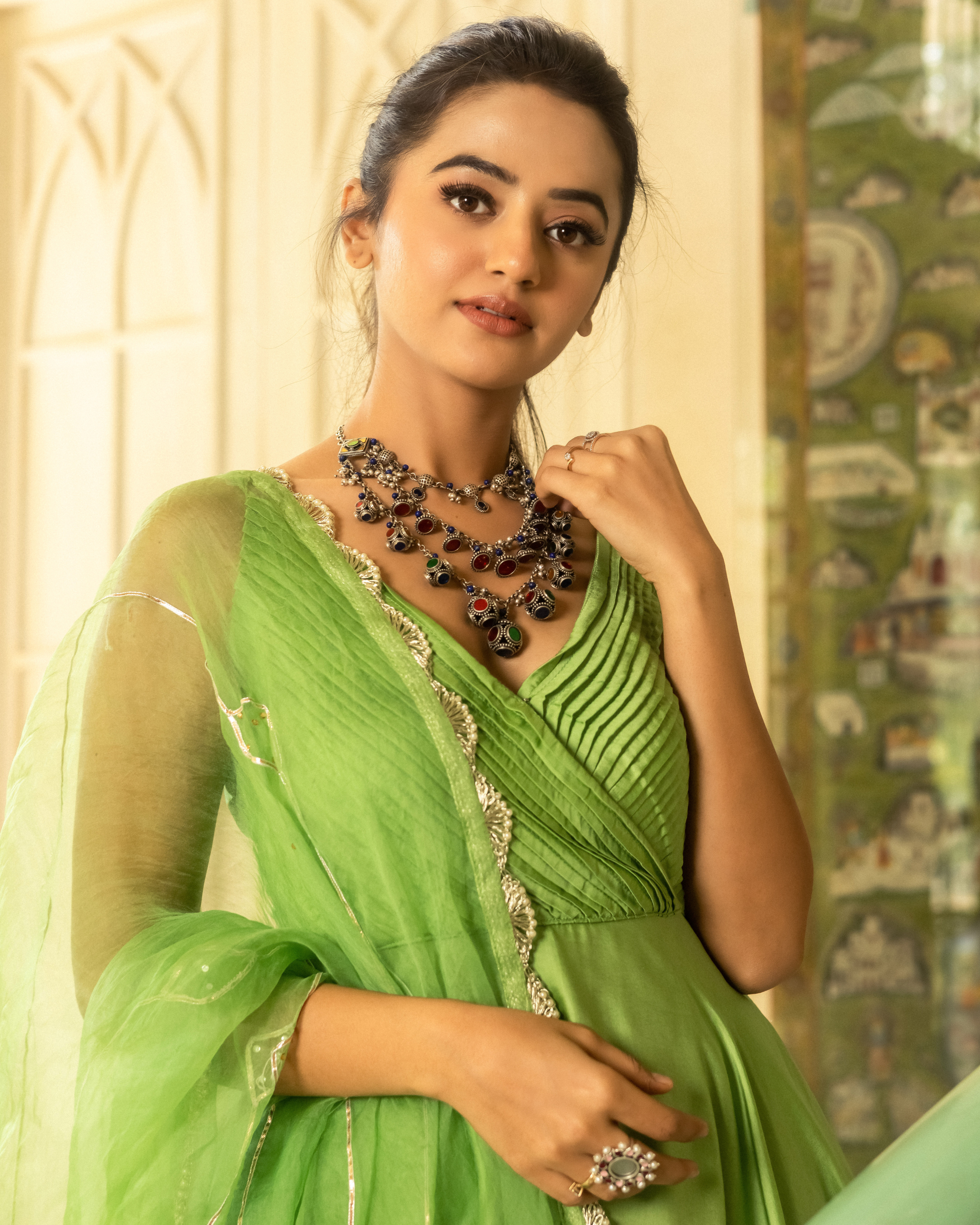 Alohi Gotapatti Sharara Set