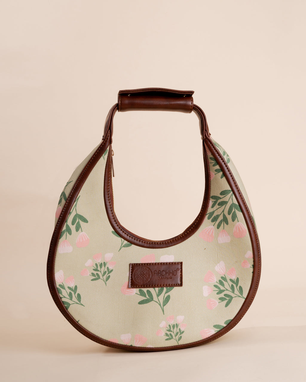 Buttercup Bliss Green Half Moon Bag