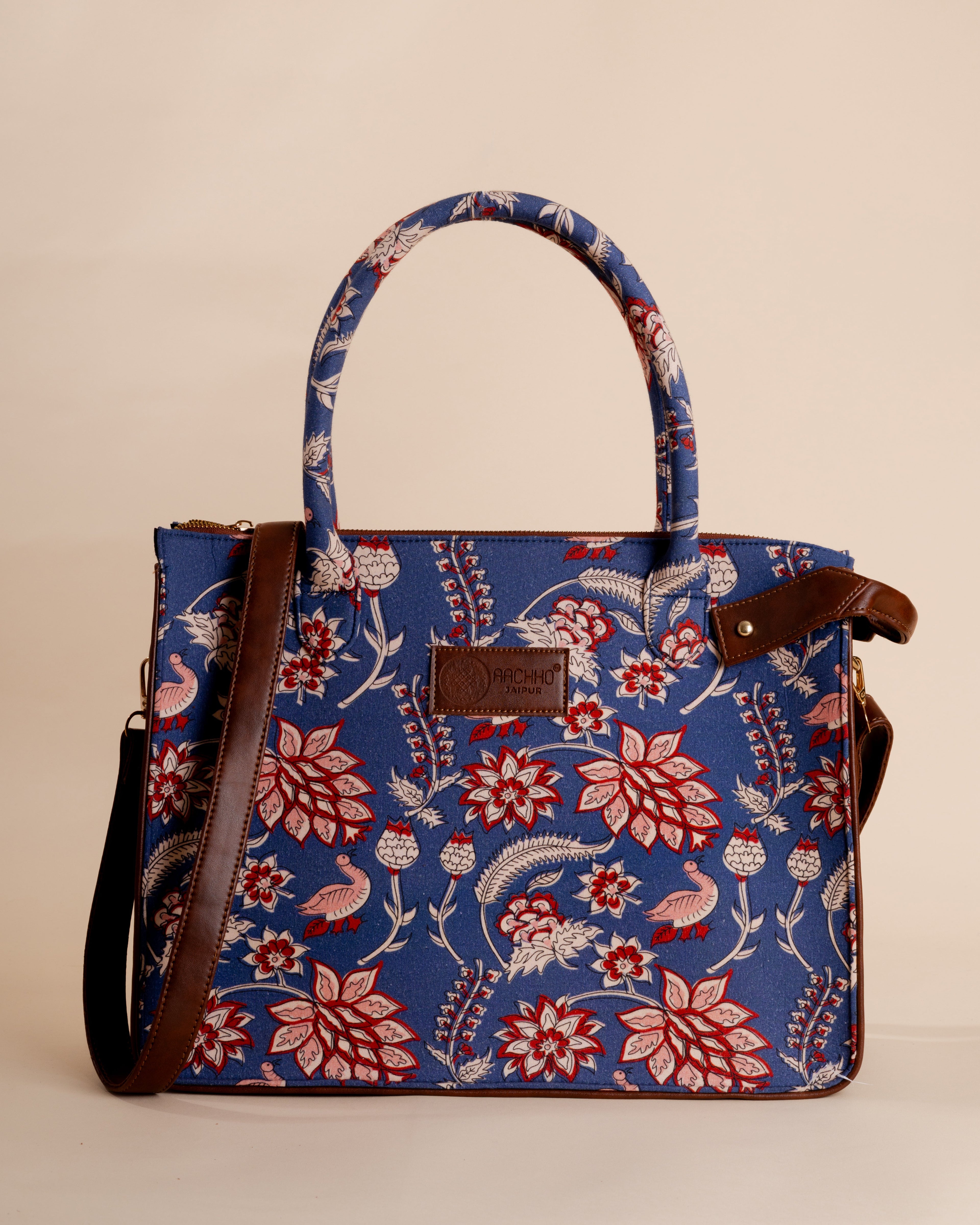 Orya Blue Shoulder Bag