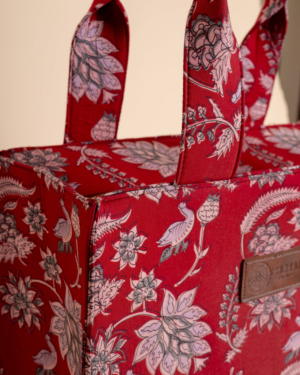 Ember Red Tote Bag