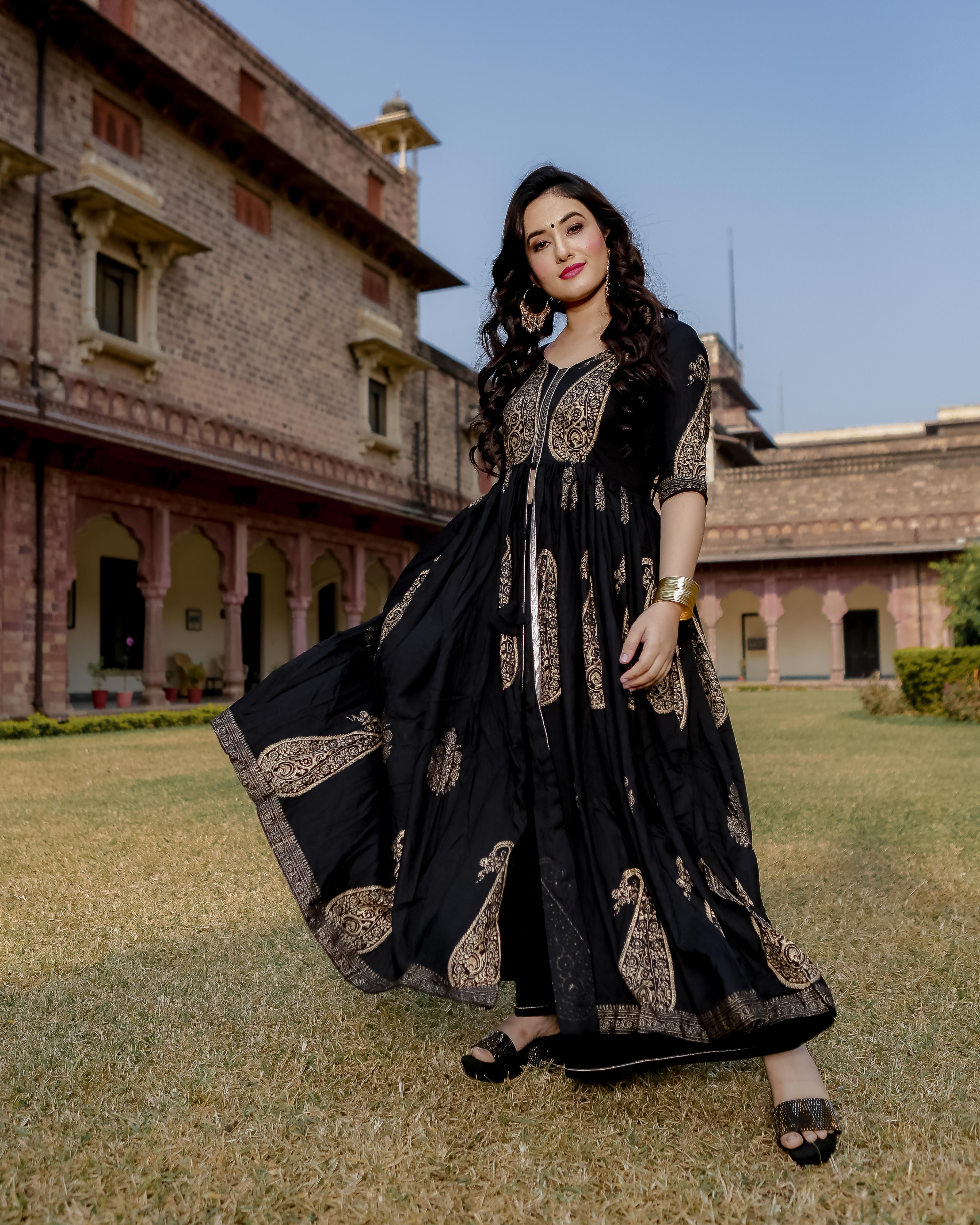 Bella Mughal Handblock Set