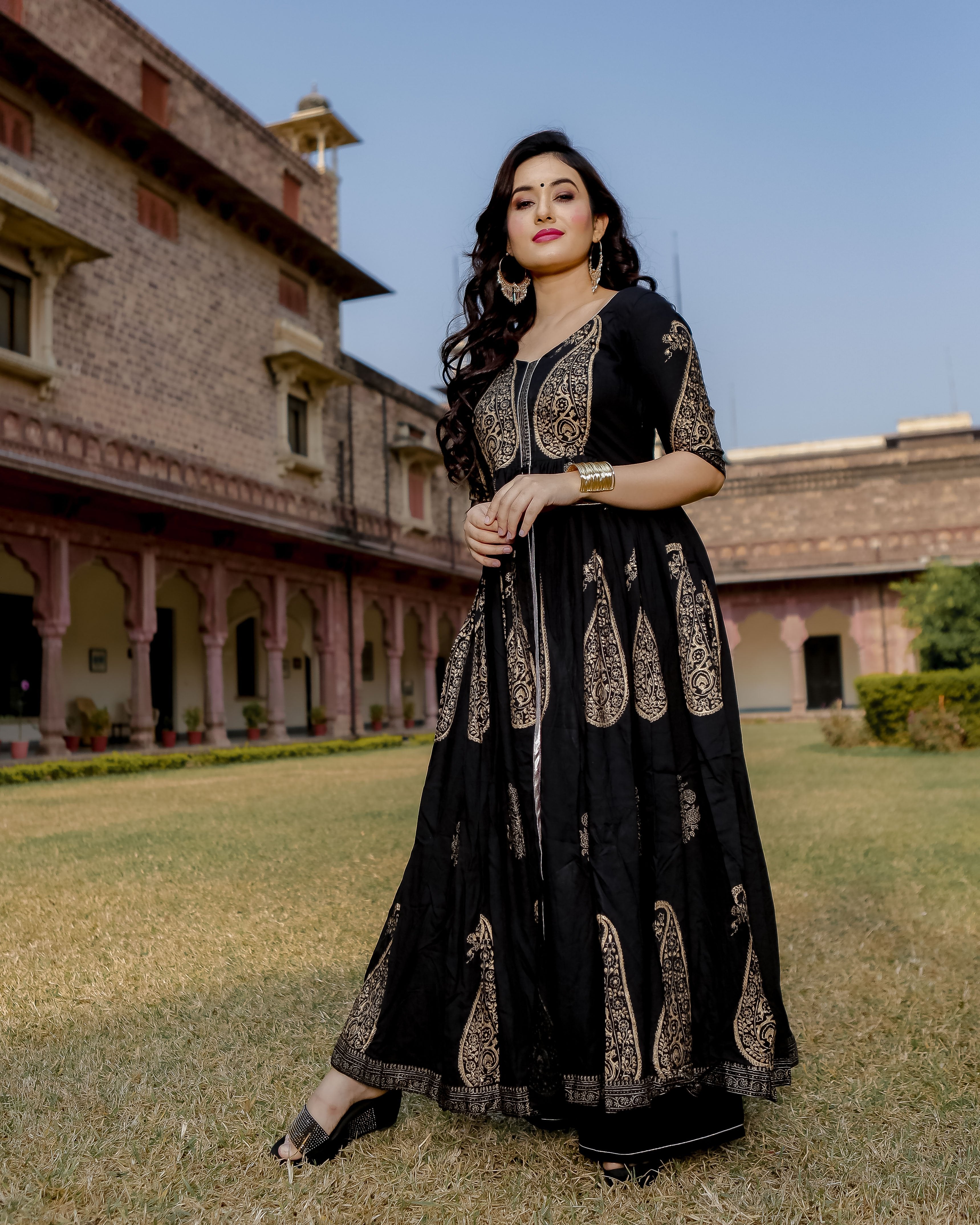 Bella Mughal Handblock Set