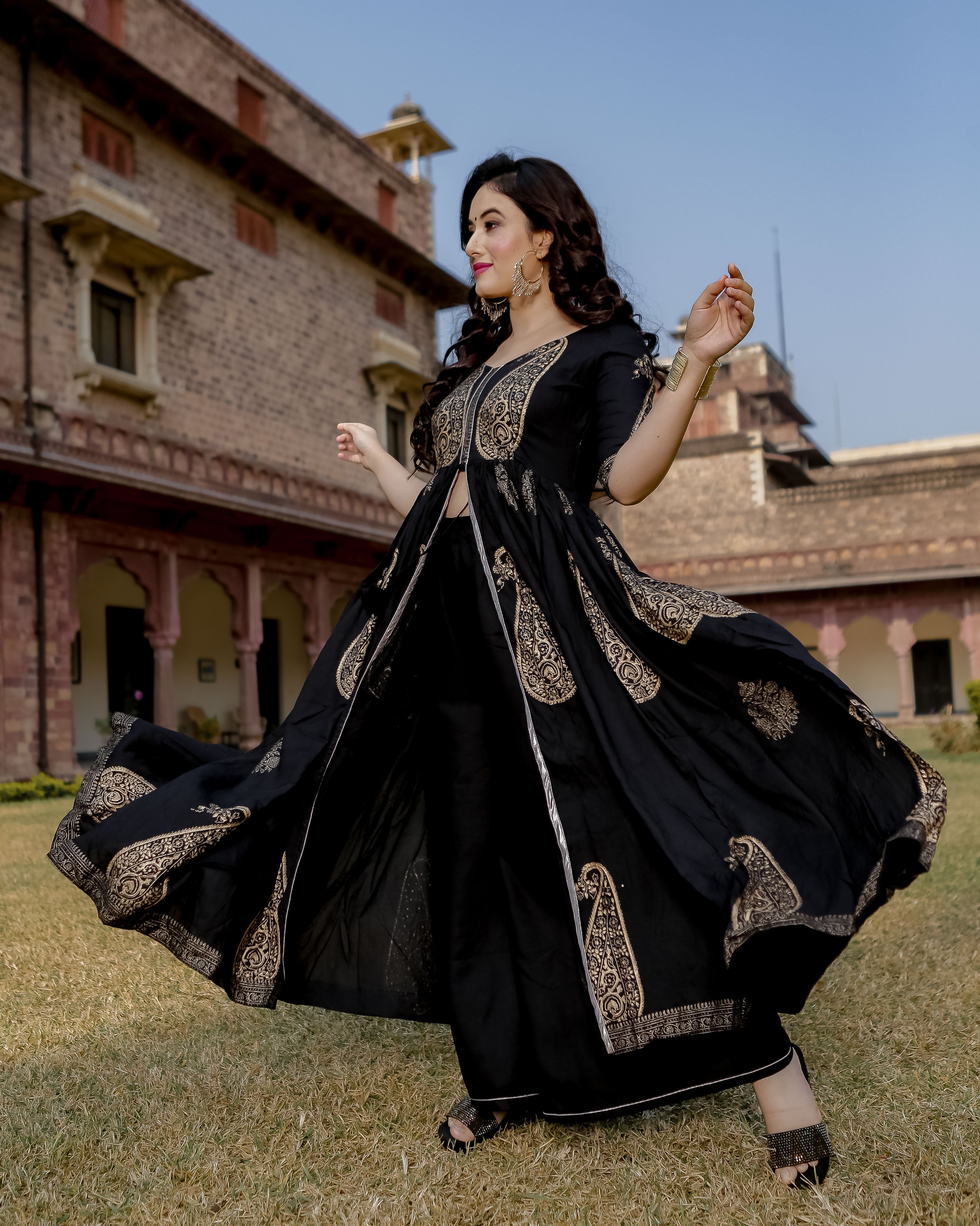 Bella Mughal Handblock Set